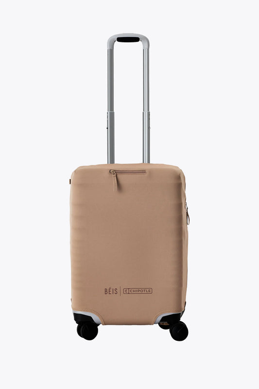 BÉIS x Chipotle The Carry-On Luggage Cover in Kraft Brown